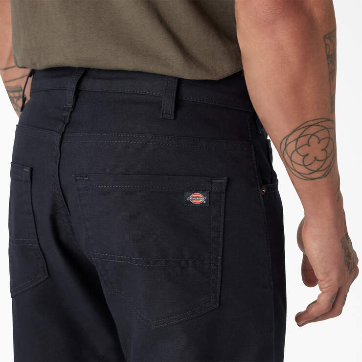 Regular Fit Duck Pants - Stonewashed Dark Navy (SDN) image number 7