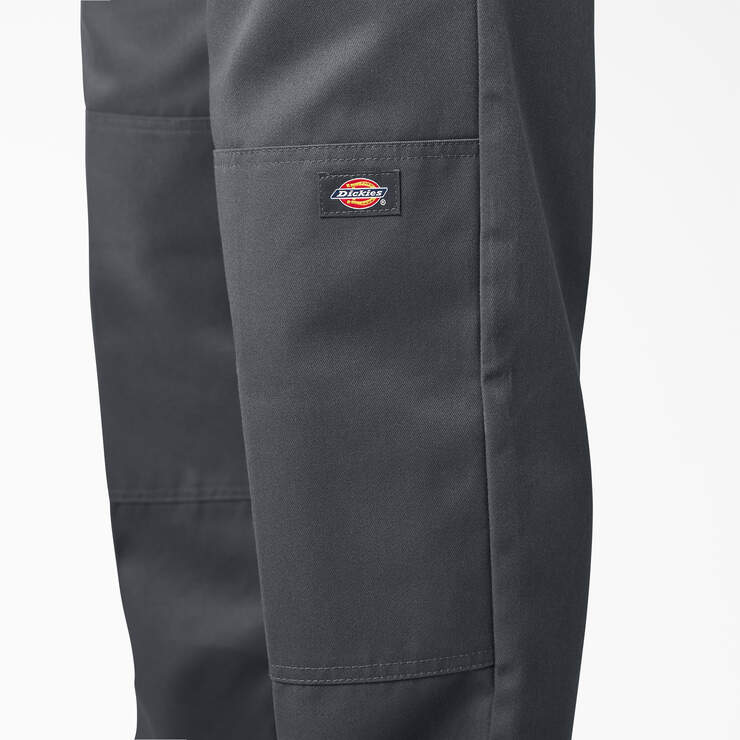 Loose Fit Double Knee Work Pants - Charcoal Gray (CH) image number 15