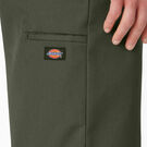 Loose Fit Flat Front Work Shorts, 13&quot; - Olive Green &#40;OG&#41;