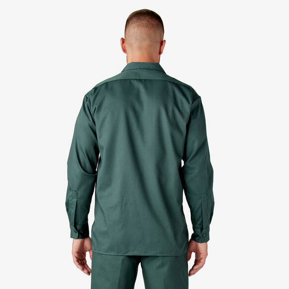 Long Sleeve Work Shirt - Hunter Green &#40;GH&#41;