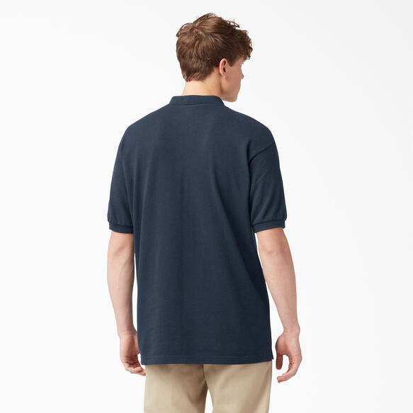 Adult Size Piqu&eacute; Short Sleeve Polo - Dark Navy &#40;DN&#41;