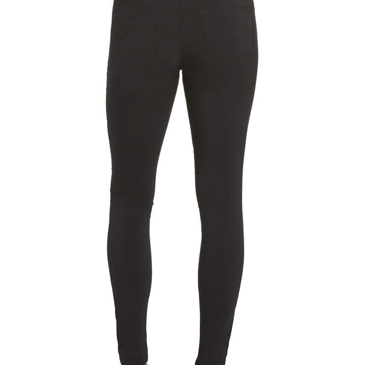 Dickies Girl Juniors' Ultimate Stretch Day to Night Pants - Black (BLK) image number 2