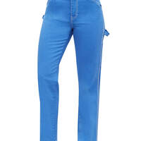 Dickies Girl Juniors' Relaxed Fit Carpenter Pants - Electric Blue (EB)