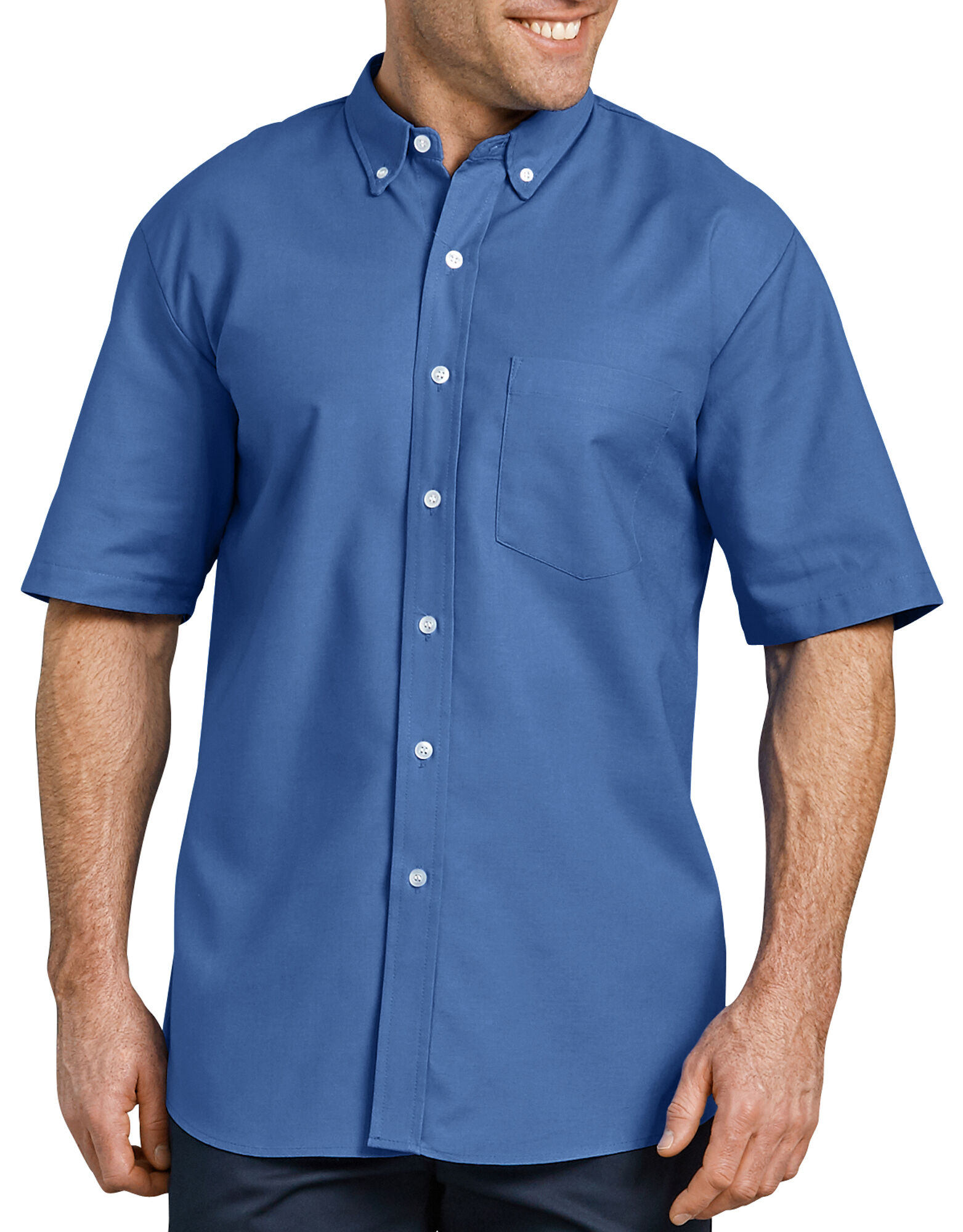 Button-Down Oxford Shirts - Short Sleeve | Mens Shirts | Dickies