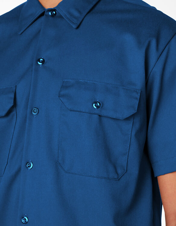 Short Sleeve Work Shirt - Royal Blue &#40;RB&#41;