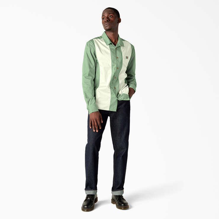 Westover Long Sleeve Shirt - Quiet Green (QG2) image number 4