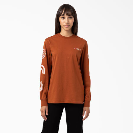Women&#39;s Falkville Long Sleeve T-Shirt - Gingerbread Brown &#40;IE&#41;