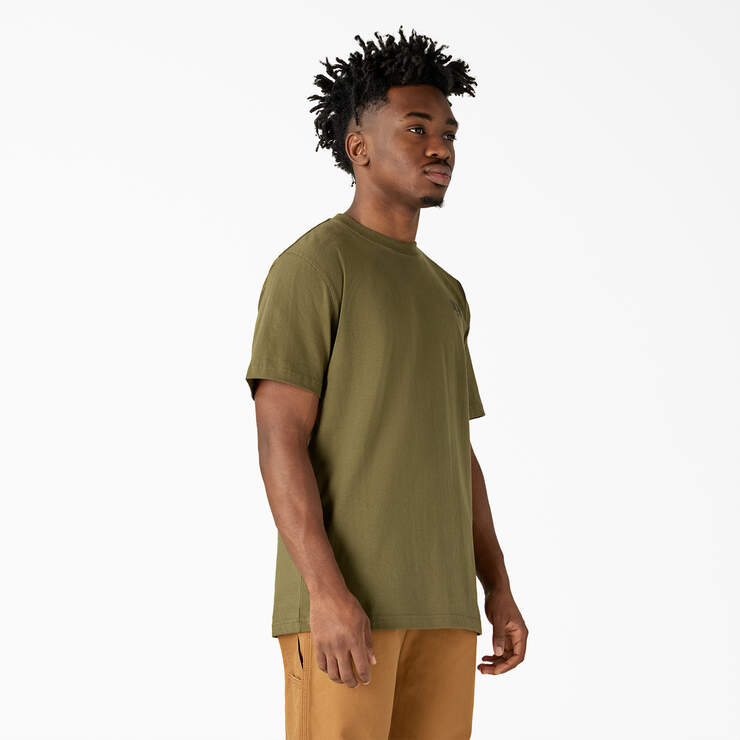 Built to Last Heavyweight T-Shirt - Military Green (0ML) image number 4
