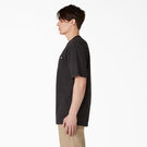 Regular Fit Striped Pocket T-Shirt - Black Heather Stripe &#40;HSB&#41;