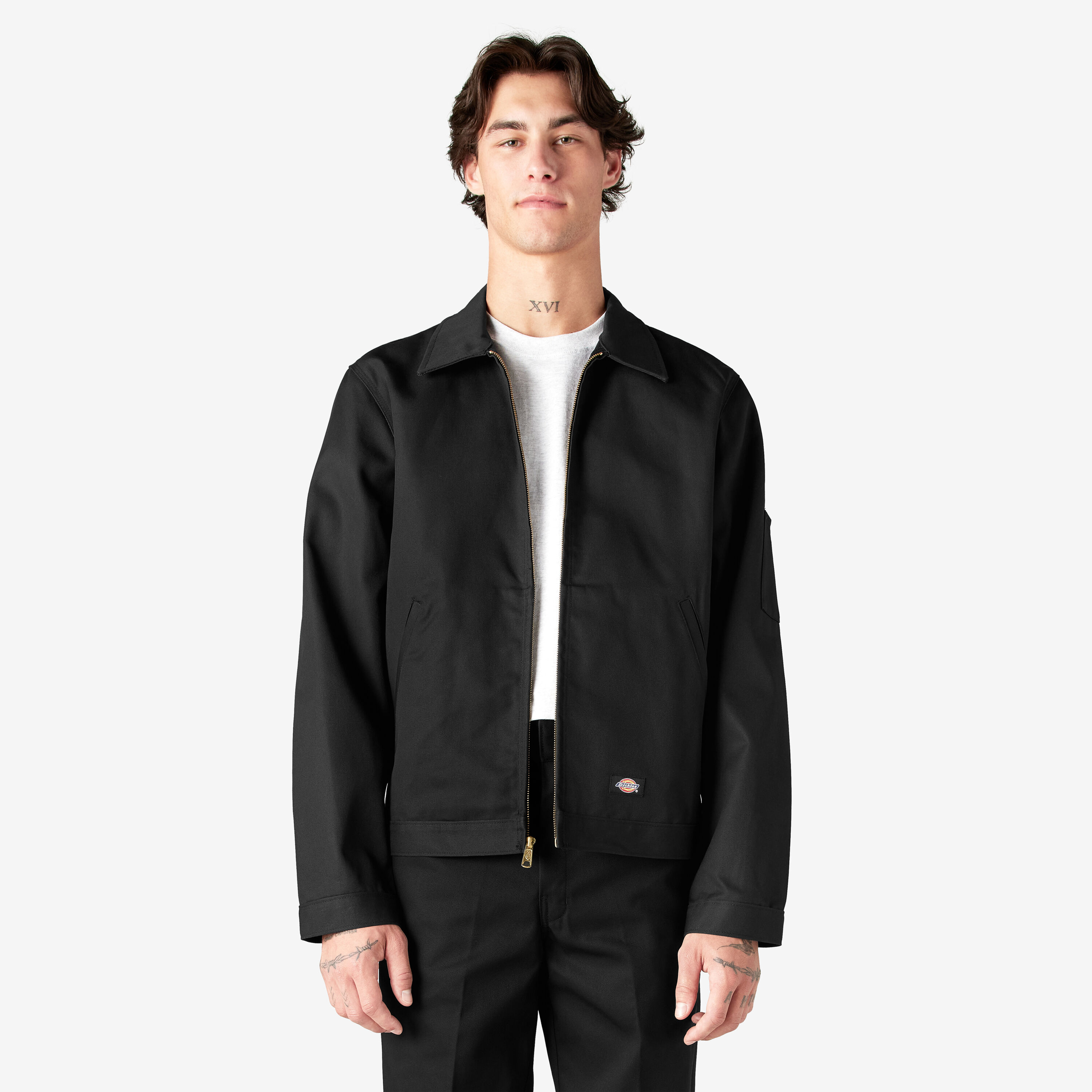Dickies Industry Two Tone Work Jacket Black Men's Coat Sizes S-XXXL 