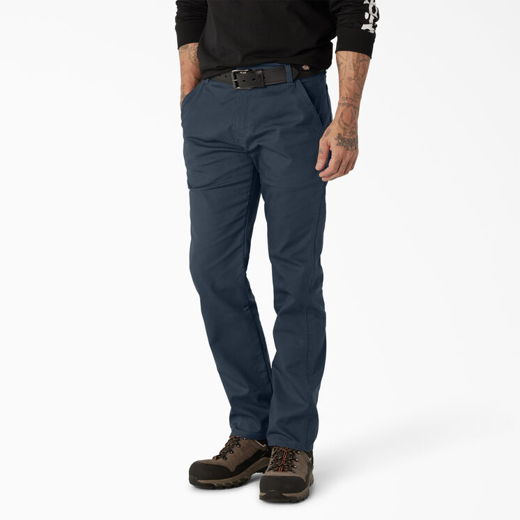 FLEX Regular Fit Duck Carpenter Pants - Stonewashed Dark Navy &#40;SDN&#41;