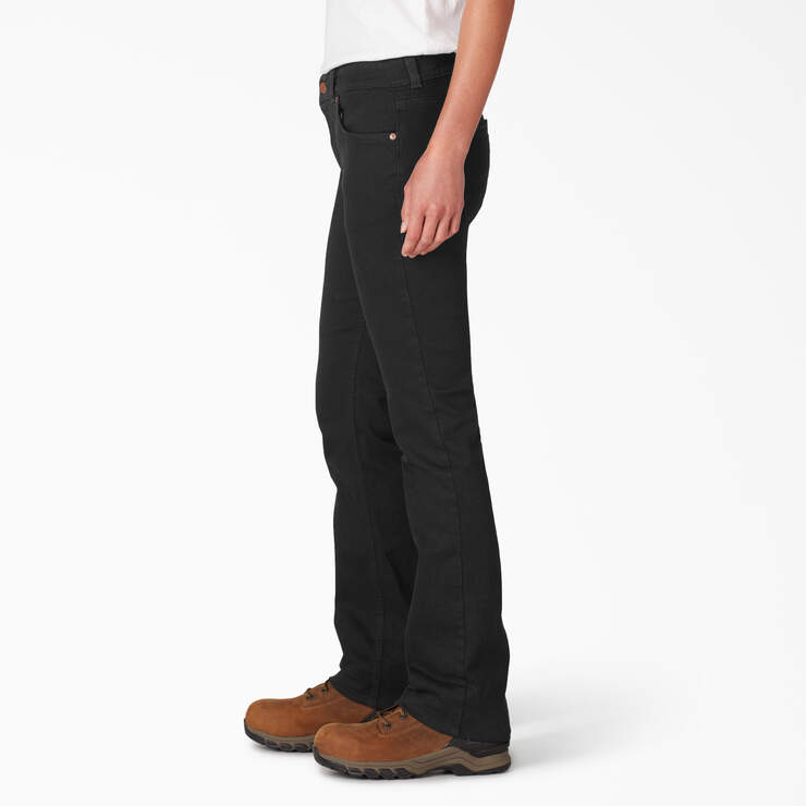 Women's Perfect Shape Bootcut Stretch Denim Jeans | Dickies - Dickies US