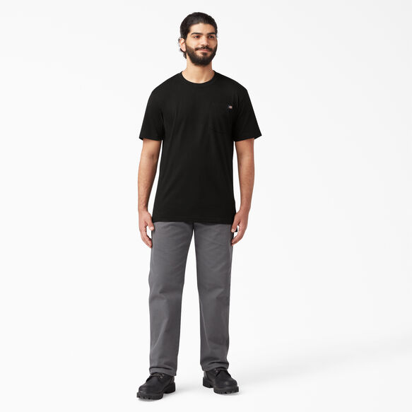 Lightweight Short Sleeve Pocket T-Shirt - Black &#40;BK&#41;