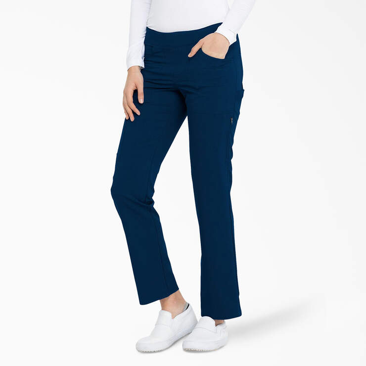 Women's Balance Scrub Pants - Navy Blue (NVY) image number 3