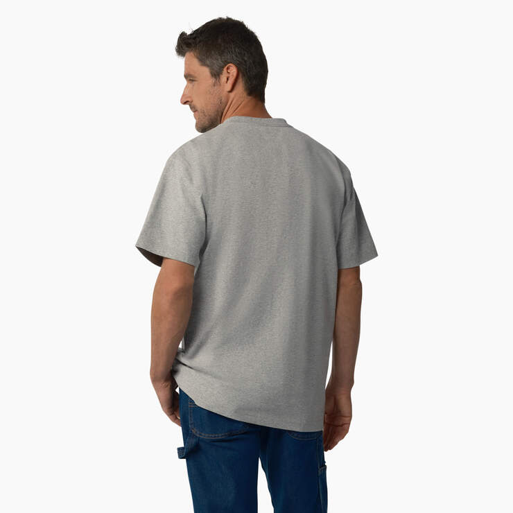 Short Sleeve Wordmark Graphic T-Shirt - Heather Gray (HG) image number 2