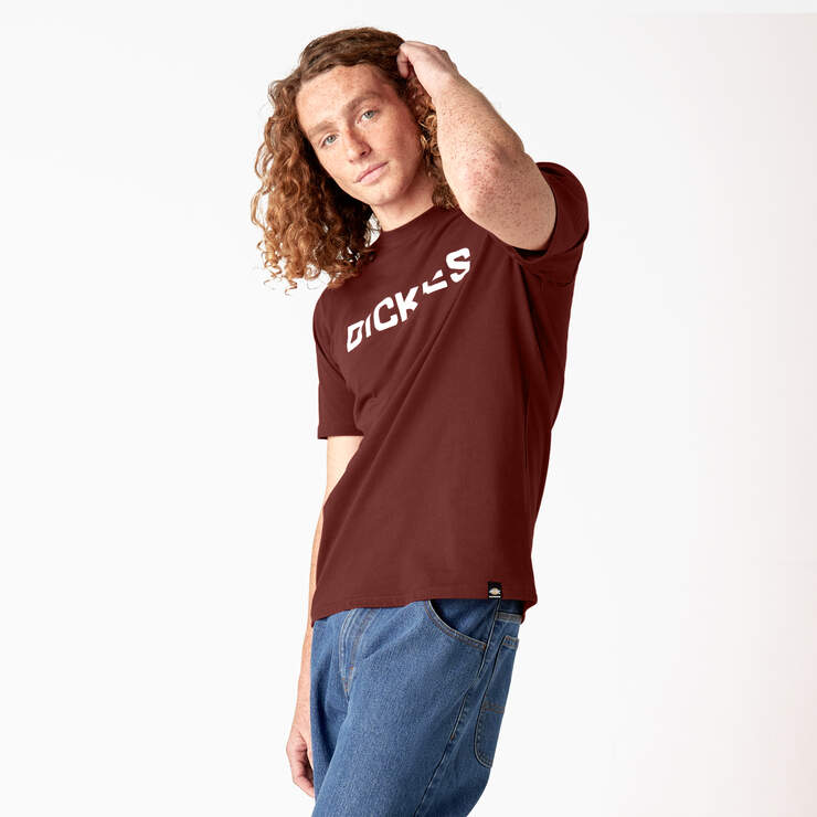 Dickies Skateboarding Logo T-Shirt - Fired Brick (IK9) image number 3