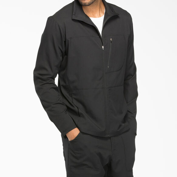 Men S Zip Front Warm Up Jacket Men S Scrubs Dickies
