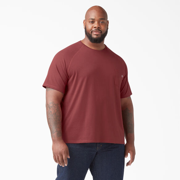Cooling Short Sleeve Pocket T-Shirt - Cane Red &#40;CN&#41;