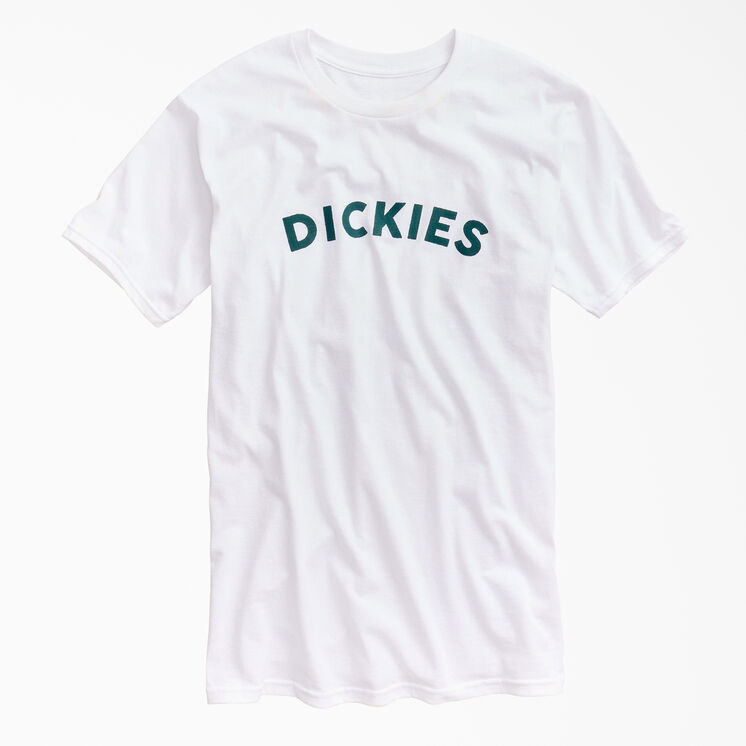 Block Text Graphic T-Shirt - White (WH)