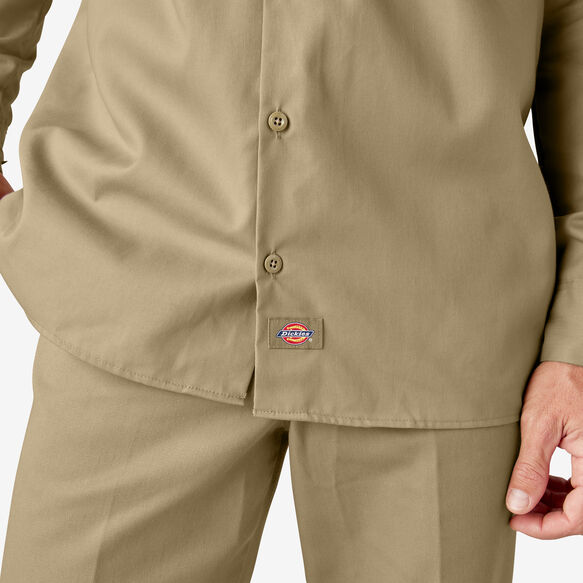 Long Sleeve Work Shirt - Khaki &#40;KH&#41;