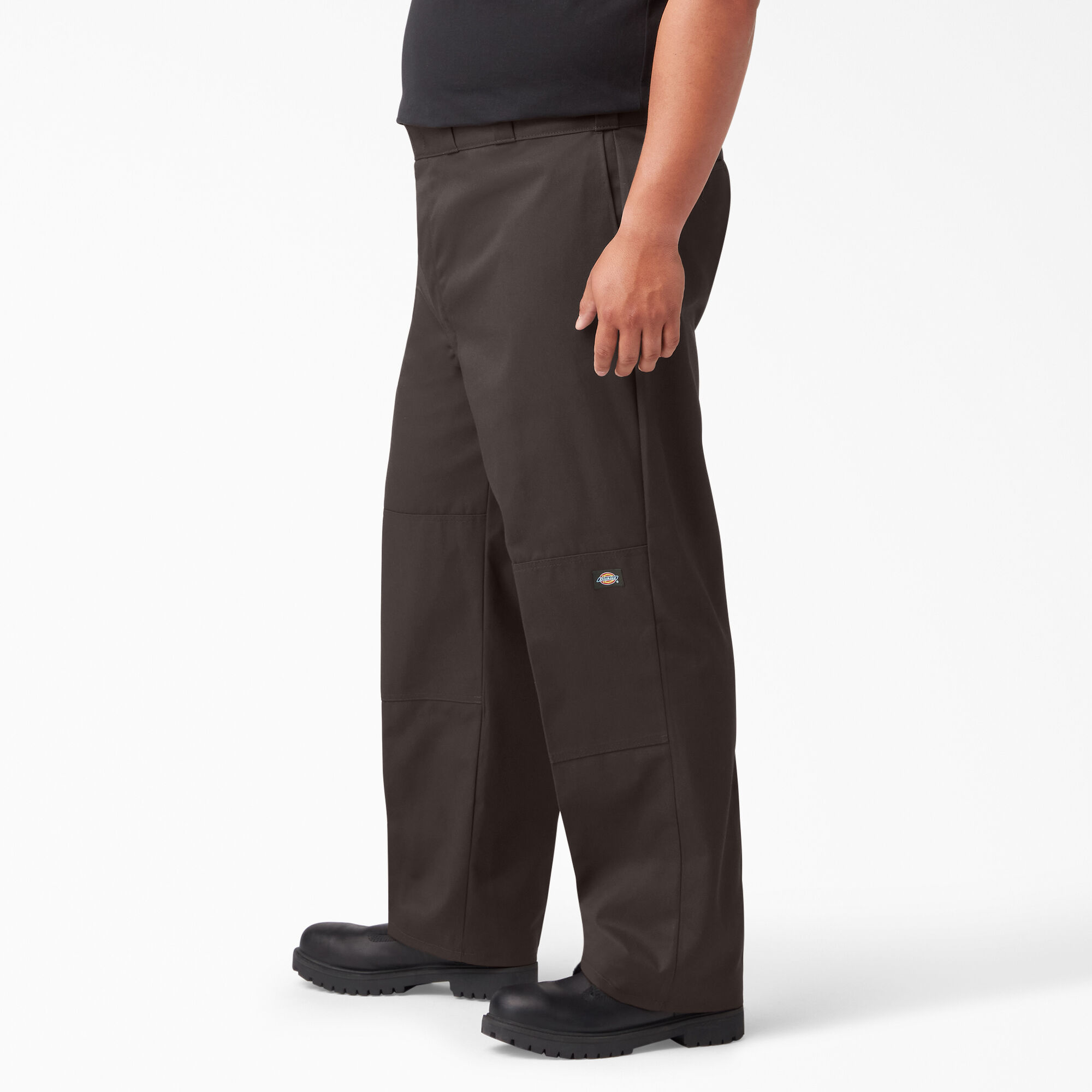 Loose Fit Double Knee Work Pants , Dark Brown | Men's Pants | Dickies