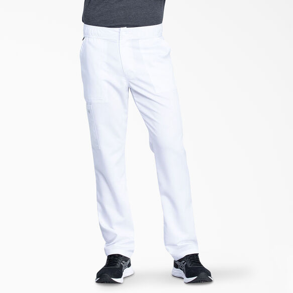 Men&rsquo;s Balance Zip Fly Scrub Pants - White &#40;DWH&#41;