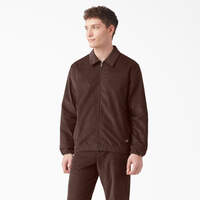Lined Corduroy Jacket - Chocolate Brown (CB)