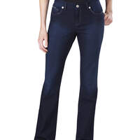 Women's Slim Bootcut Denim Jeans - VINTAGE DARK 1 (VND1)