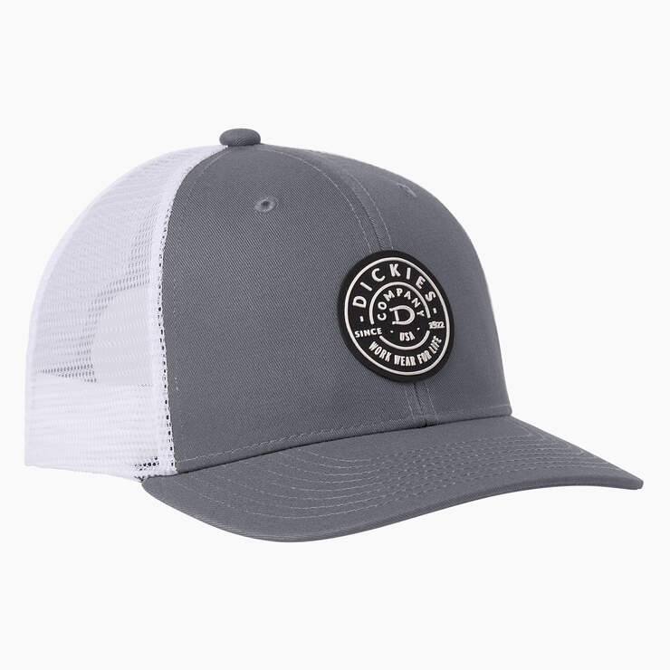 Low Pro Workwear Patch Trucker Hat - Charcoal Gray (CH) image number 1
