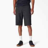 FLEX Skateboarding Slim Fit Shorts, 11" - Black (BK)
