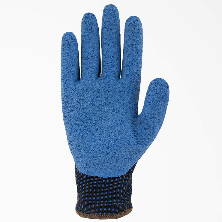 Crinkle Latex Coated Work Gloves - Black (BK) image number 2