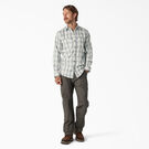 Cooling Long Sleeve Work Shirt - Clear Blue/Smoke Plaid &#40;B1H&#41;