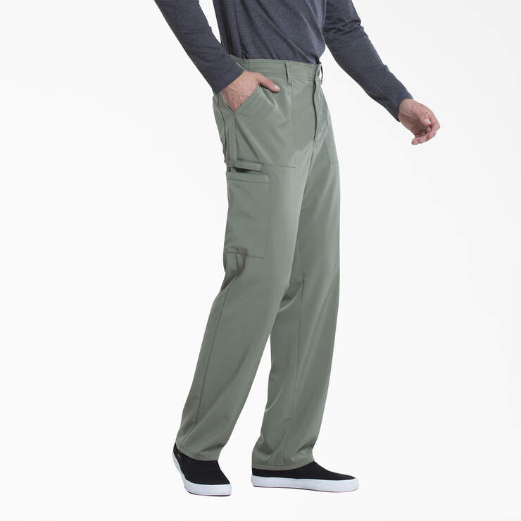 Men's EDS Essentials Scrub Pants - Olive Green (OLI) image number 4