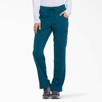 Women's EDS Essentials Contemporary Fit Scrub Pants - Caribbean Blue (CRB)
