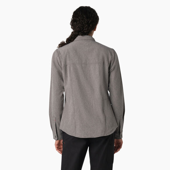 Women&#39;s Cooling Roll-Tab Work Shirt - Graphite Gray &#40;GAD&#41;