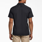 Slim Fit Short Sleeve Work Shirt - Black &#40;BK&#41;