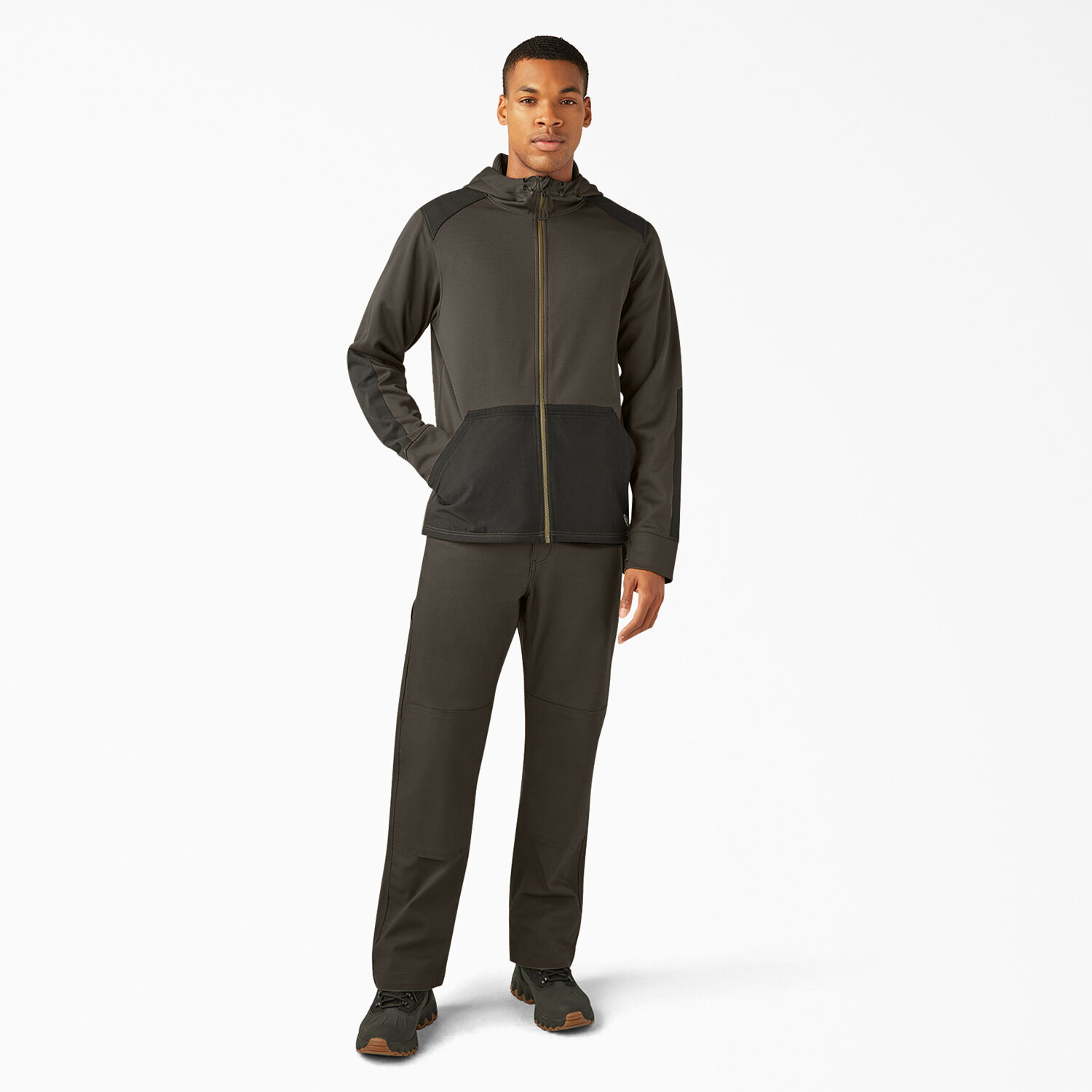 Grid Fleece Jacket