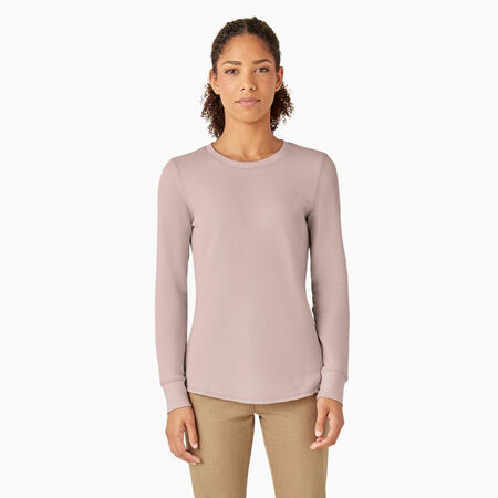 Women&rsquo;s Long Sleeve Thermal Shirt - Peach Whip &#40;P2W&#41;