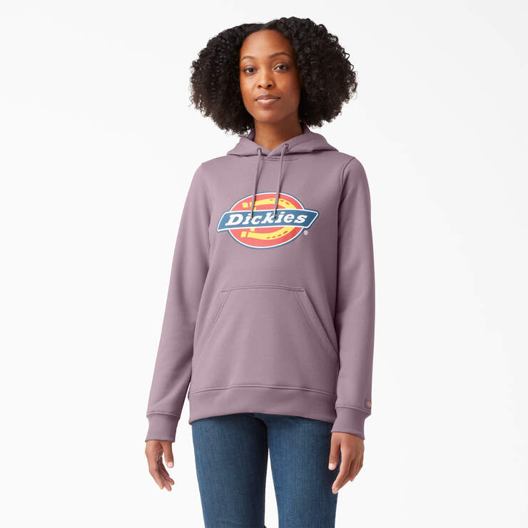 Women's Water Repellent Logo Hoodie - Lilac (LC) image number 1