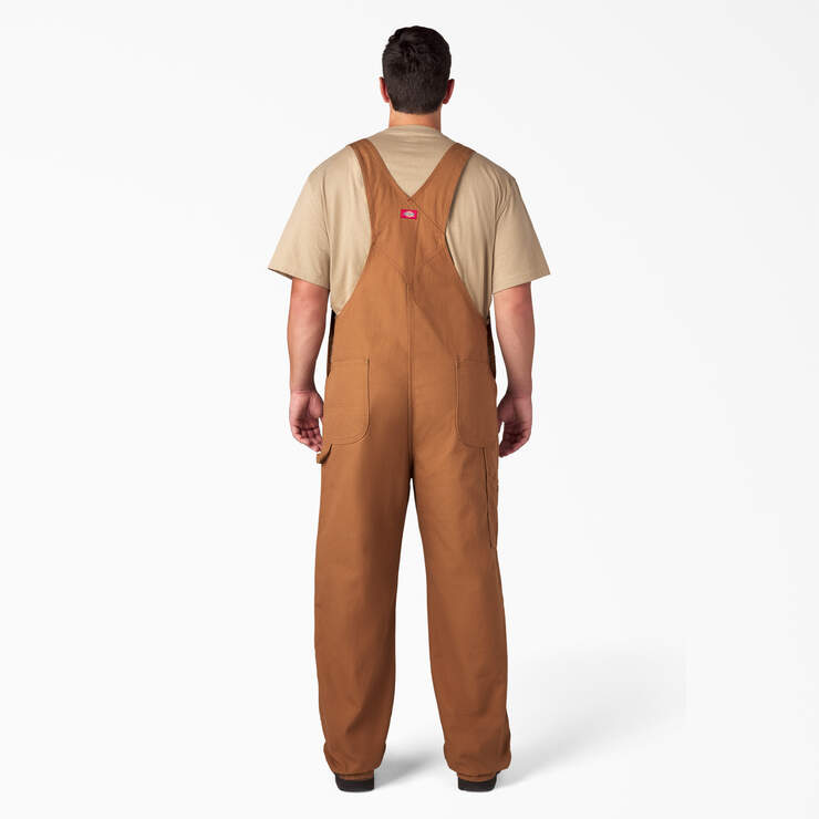 Classic Bib Overalls - Rinsed Brown Duck (RBD) image number 5