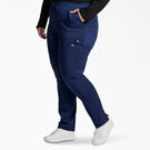 Women&#39;s Balance Tapered Leg Cargo Scrub Pants - Navy Blue &#40;NVY&#41;