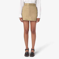 Women's Mini Skirt - Khaki (KH)