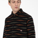 Falkville Button-Up Shirt - Black/Military Green &#40;BMN&#41;