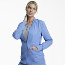 Women&#39;s Dynamix Zip Front Scrub Jacket - Ceil Blue &#40;CBL&#41;