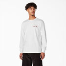 Franky Villani Drunkula Graphic Long Sleeve T-Shirt - White &#40;WH&#41;