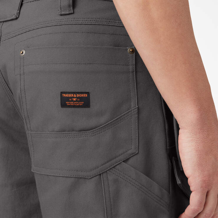 Traeger x Dickies FLEX Relaxed Fit Shorts, 11" - Slate Gray (SL) image number 7