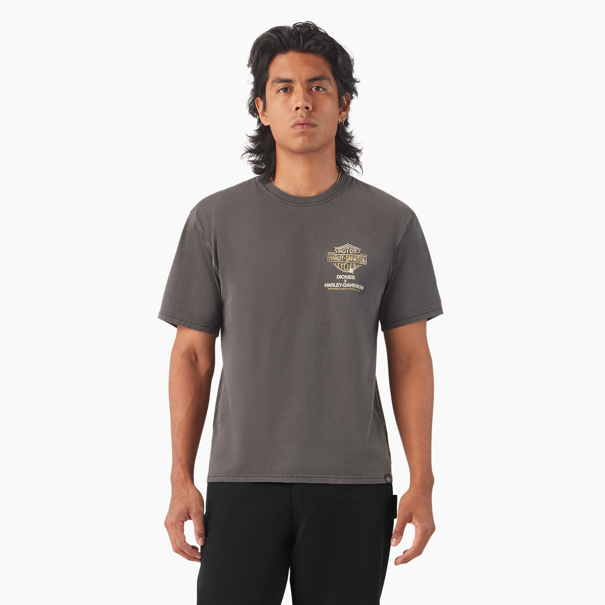 Dickies x Harley-Davidson Heavyweight Flaming Eagle Tee