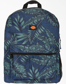 Student Tropical Backpack - Navy Green Tropical &#40;N1T&#41;
