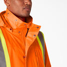 Hi Vis 2-Piece Safety Rain Suit - ANSI Orange &#40;AO&#41;