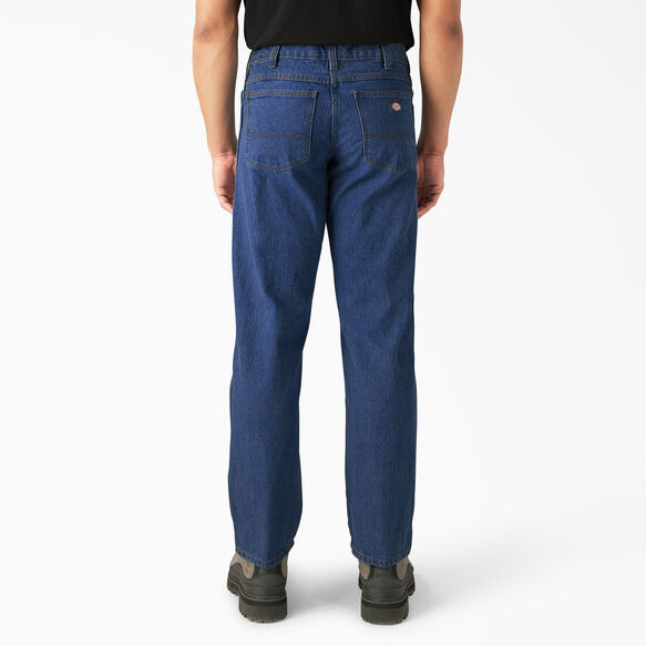 Regular Straight Fit Jeans - Stonewashed Indigo Blue &#40;SNB&#41;